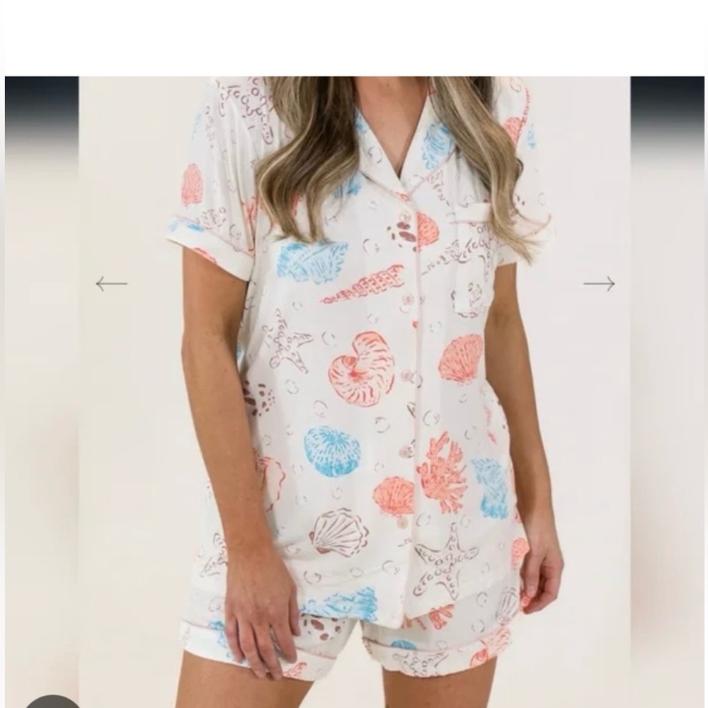 In My Sundays Seashell Pajama Set